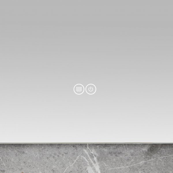 Badrumsspegel | LED-lyse sidor | Dimmer & touch-styrning | Rektangulär Badrumsspegel | LED-lyse sidor | Dimmer & touch-styrning | Rektangulär