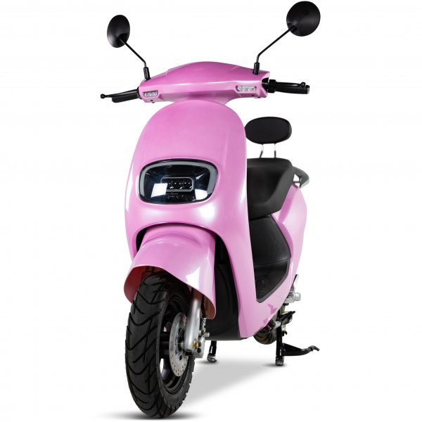 Elmoped 2000 W 1,56 kWh LG litiumbatteri - Rosa Elmoped 2000 W 1,56 kWh LG litiumbatteri - Rosa