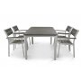 Underhllsfria utembler 150cm | 4 stolar | Lyfco Orust