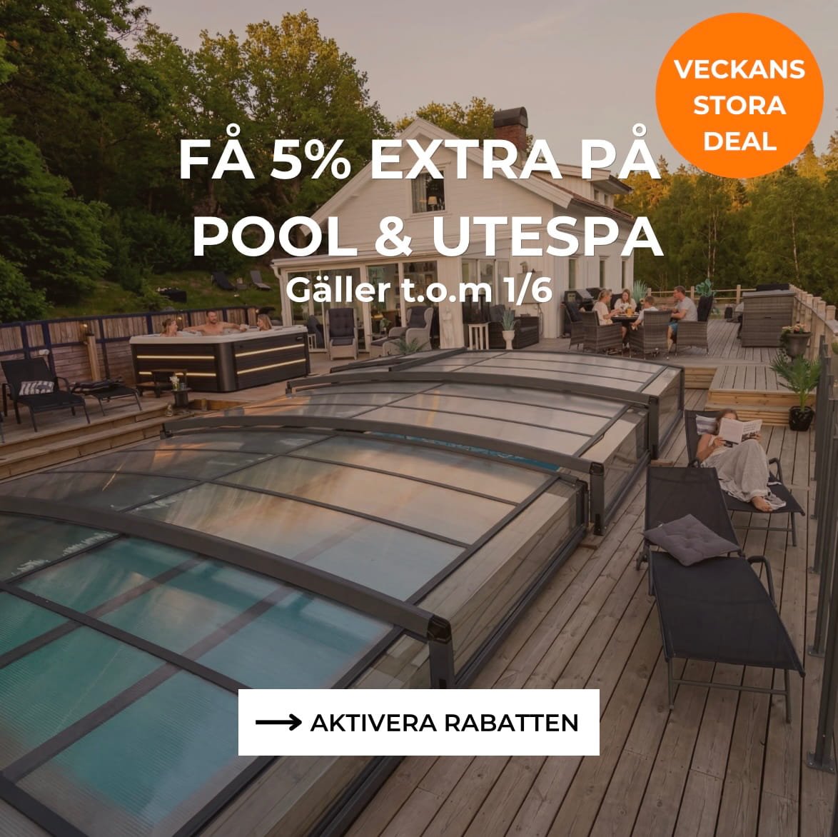 5% på pool & utespa 5% på pool & utespa