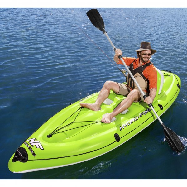 Uppblåsbar fiskekajak 1 person | Bestway Koracle Fishing Kayak (65097) Uppblåsbar fiskekajak 1 person | Bestway Koracle Fishing Kayak (65097)