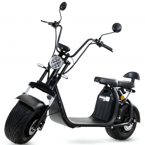 Fatscooter 3000W LG litiumbatteri - 21Ah | Dubbelt s�te | Lyfco