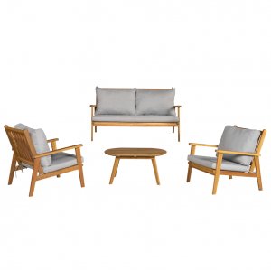 Elegant lounge grupp| Modern design och högkvalitativa material | Toronto | Grå Elegant lounge grupp| Modern design och högkvalitativa material | Toronto | Grå