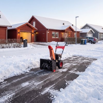 Snöslunga 6,5HK | Bensindriven Loncinmotor | Tvåstegsmodell | Tvåstegs snöslunga med stark 6,5 hk Loncin OHV-motor (196 cc).