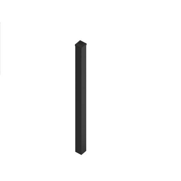 Stolpe till aluminiumstaket | 76x76x1150mm | Aurelius