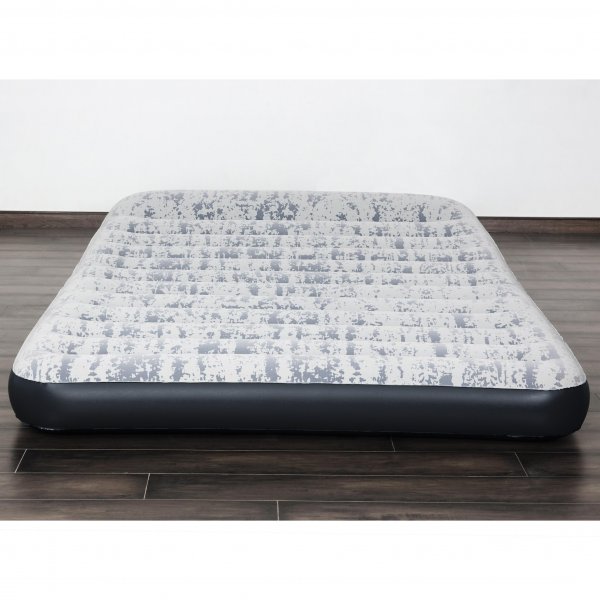 Uppbl�sbar madrass | Inbyggd pump | Tritech Airbed Queen Fashion Flock