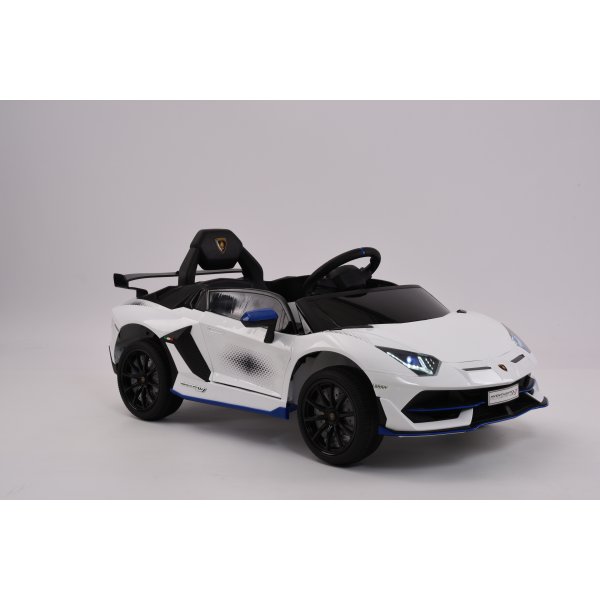 Elbil fr barn Lamborghini | 12V - 2x390 | 4,5Ah | Vit