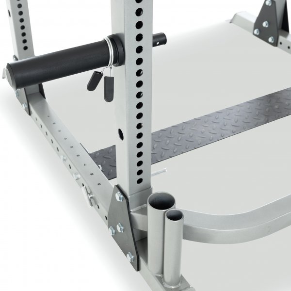 Skivstångsställning med träningsbänk Skivstångsställning med träningsbänk