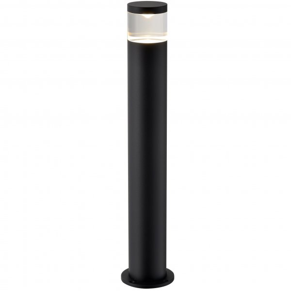 Pollare - Svartlackerad aluminium