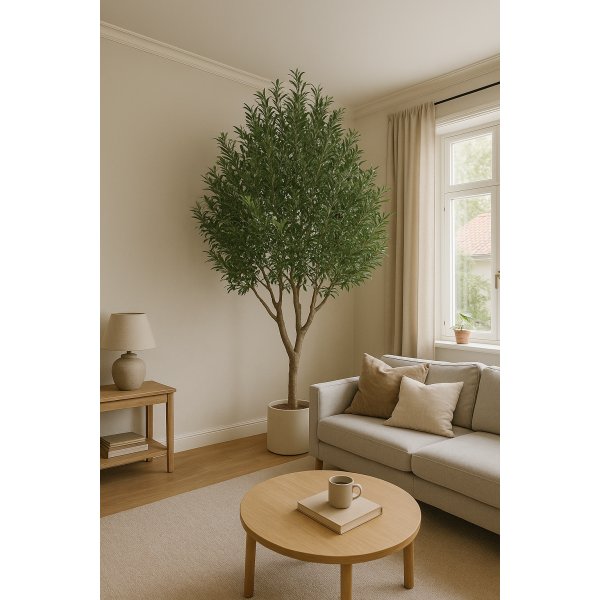 Stort konstgjort olivtrd | 250 cm