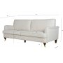 Howard Watford Deluxe 3-sits – Beige Manchester | Klassisk Howard-soffa med förstklassig komfort Howard Watford Deluxe 3-sits – Beige Manchester | Klassisk Howard-soffa med förstklassig komfort