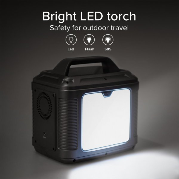 Portabel Power Station 300W 64000mAh | Ladda 10 enheter samtidigt