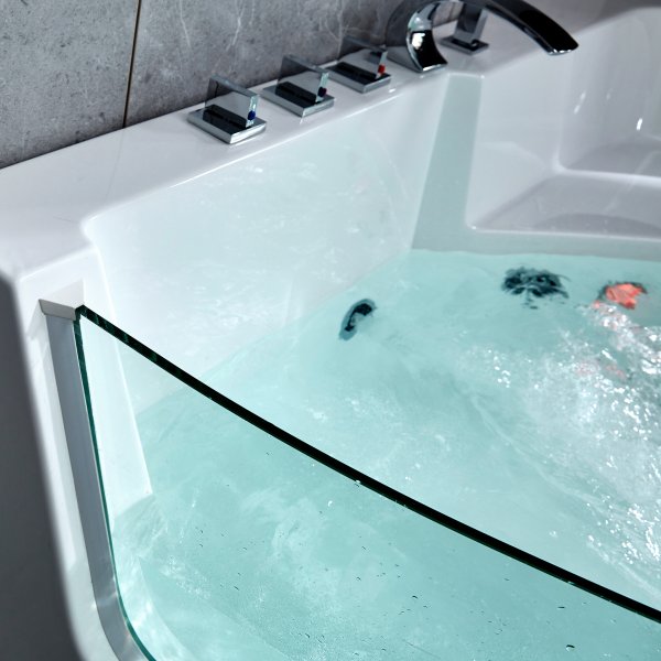 Bubbelbadkar hörn med underhållsvärme | 150x150cm | BK-058 Bubbelbadkar hörn med underhållsvärme | 150x150cm | BK-058