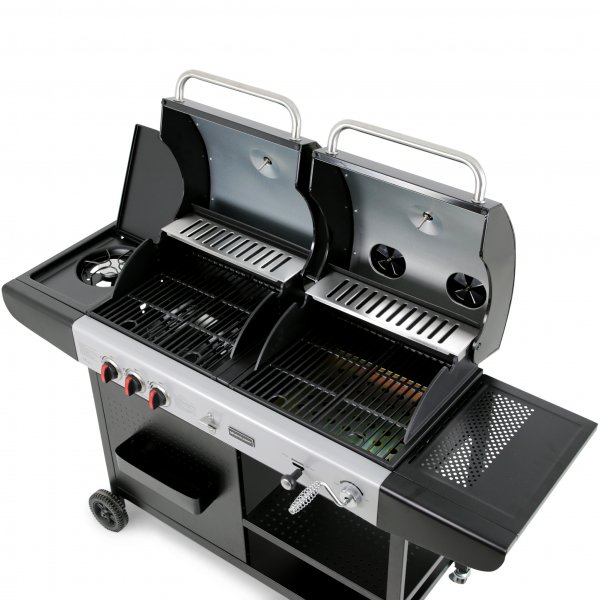 Kombinerad kol- och gasolgrill | Aurora