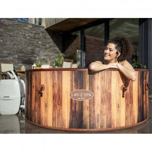 Lay-Z Spa Helsinki Airjet | Bestway uppblåsbart spabad 5-7 personer Lay-Z Spa Helsinki Airjet | Bestway uppblåsbart spabad 5-7 personer