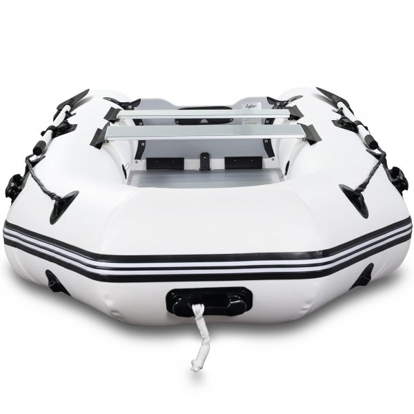 Gummibt 330cm | Fr 4 personer | Aluminiumdurk | Lyfco