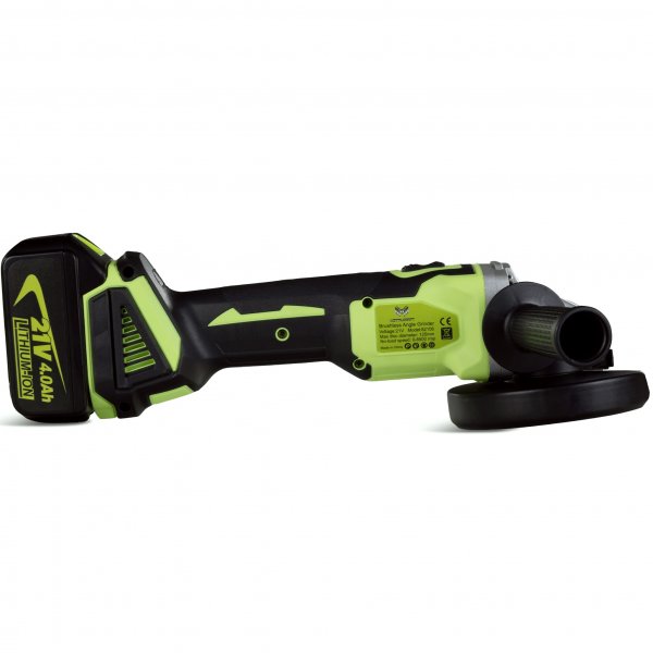 Batteridriven vinkelslip 21V 8500rpm Batteridriven vinkelslip 21V 8500rpm