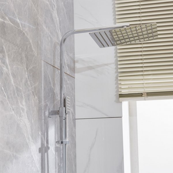 Takduschset med blandare | Sprudla - Krom Takduschset med blandare | Sprudla - Krom