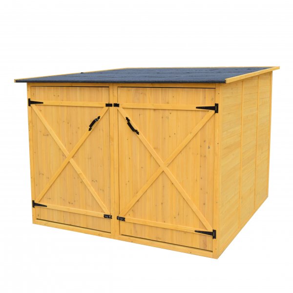 Frrd i tr 4m | Dubbel Dr | Naturlig Trfinish