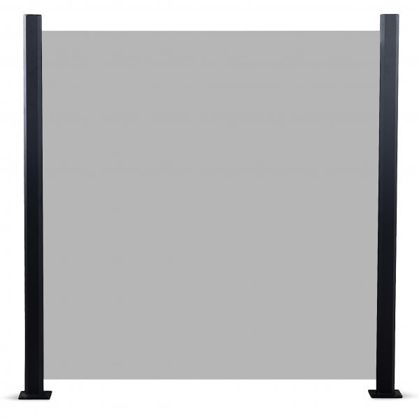 Glasr�cke / staket i tonat glas | 1000�975 mm � 6 mm | 5-pack