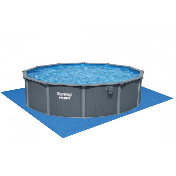 Bestway pool ovan mark Ø5,49m – 132cm djup | Hydrium™ Stålväggspool Set (561CS) Bestway pool ovan mark Ø5,49m – 132cm djup | Hydrium™ Stålväggspool Set (561CS)