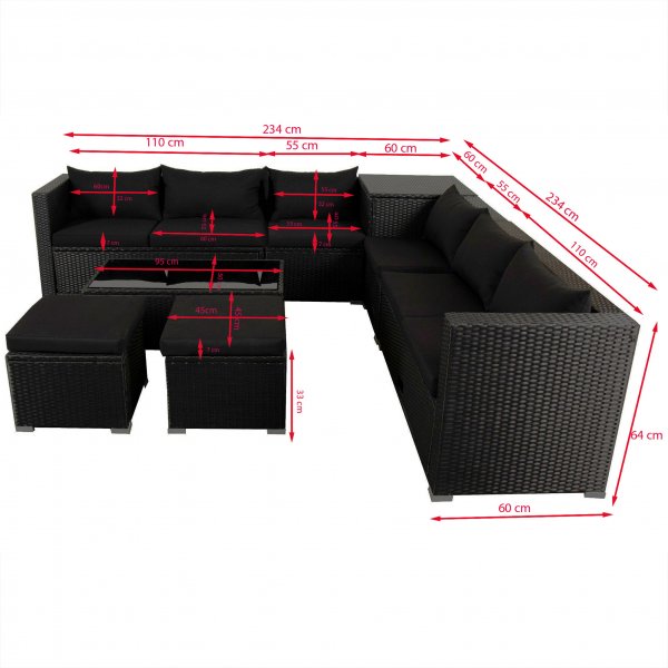 Exklusiv loungegrupp | Inbyggd förvaring | Svart konstrotting | Djursvik 2024 Exklusiv loungegrupp | Inbyggd förvaring | Svart konstrotting | Djursvik 2024