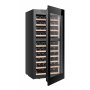 Integrerad vinkyl 60 flaskor | Push-to-Open | Extra tystg�ende | LED-belysning