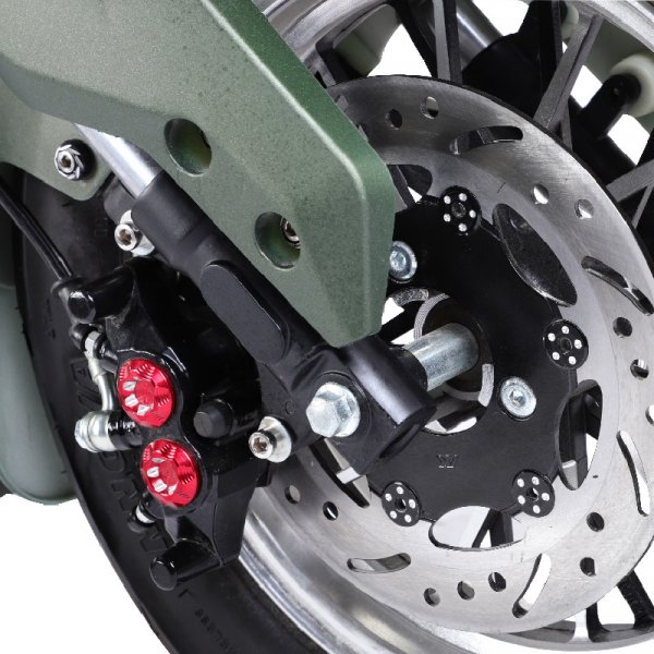 Elscooter Bge 2000W  Rd | Registrerbar Moped Klass I | 45 km/h