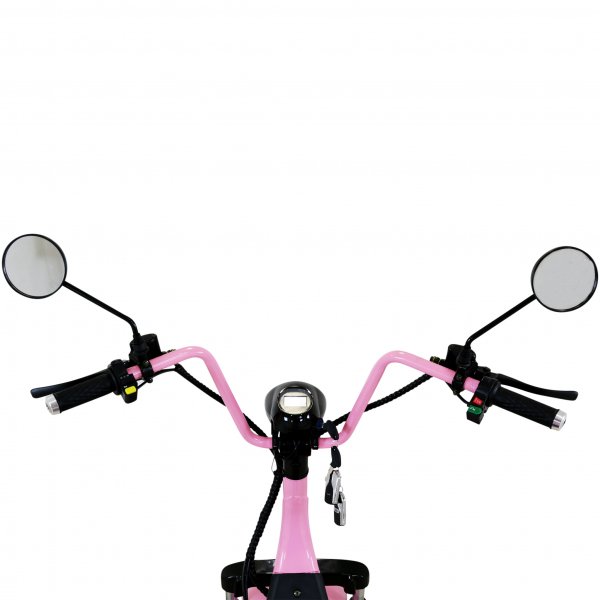 Fatscooter 2000W - LG litiumbatteri - Rosa Fatscooter 2000W - LG litiumbatteri - Rosa