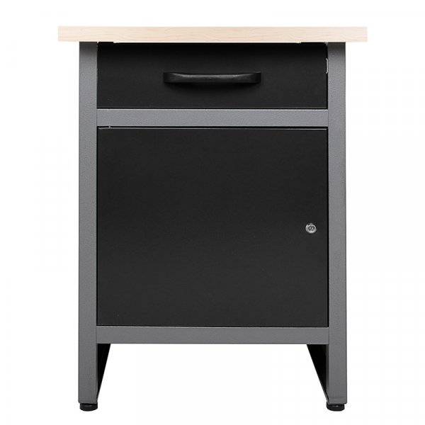 Garageinredning | Stålkonstruktion | Väggskåp & Arbetsbänk | Grå/Svart Garageinredning | Stålkonstruktion | Väggskåp & Arbetsbänk | Grå/Svart