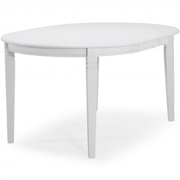 Frlngningsbart matbord 150cm | Vit