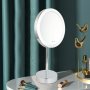 Sminkspegel p fot | 7x frstoring | LED-belysning | Penny
