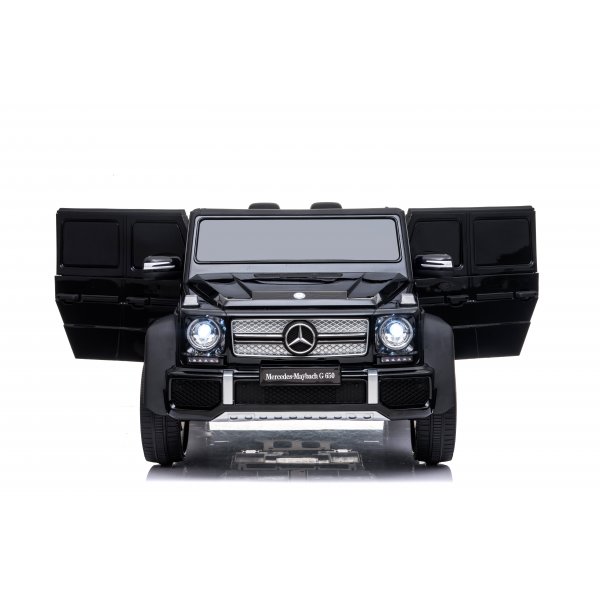 Elbil fr barn Mercedes G-Wagon | 12V - 2x390 | Svart