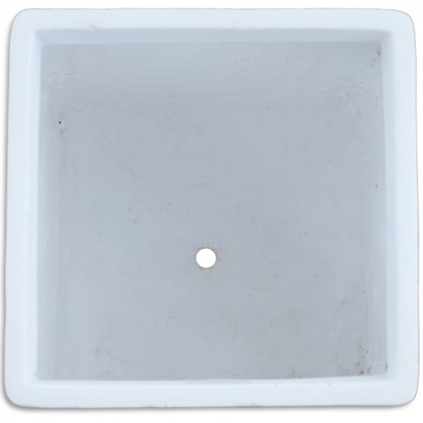 Fiberarmerade utomhuskrukor - Kubformad - Vit Fiberarmerade utomhuskrukor - Kubformad - Vit