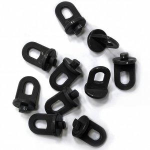 Planth�ngare 10-pack | Svart