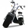 Retro fatscooter premium 2000W - LG litiumbatteri - Aluminiumflgar