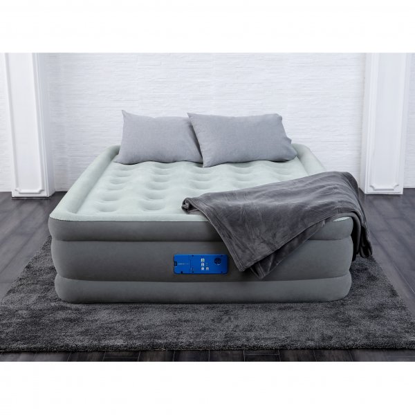 Queen Size luftmadrass AlwayzAire Fortech Airbed Queen med inbyggd elektrisk pump Queen Size luftmadrass AlwayzAire Fortech Airbed Queen med inbyggd elektrisk pump