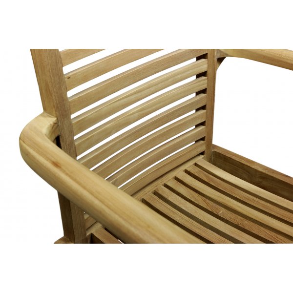 Runt utebord 180 cm | 8 stolar teak |�Lyfco Ut�