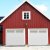 Garageport takskjutport med fjrrstyrning | 2,4m bred | Med fnster