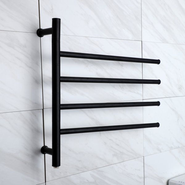 Stor elektrisk handdukstork 63x55x12,5cm | 9007 | Svart Stor elektrisk handdukstork 63x55x12,5cm | 9007 | Svart