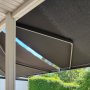 Terrassmarkis helkassett 3x2,5m | Motor & fjrrkontroll | Metalcraft