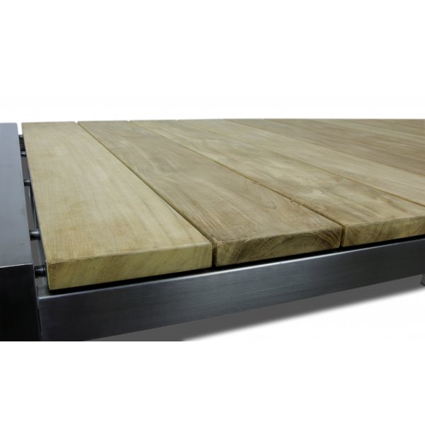 Trdgrdsbord rostfritt 180x100cm | Lyfco Philadelphia