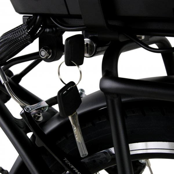 Hopfllbar elcykel - 7-vxlad - 13Ah litiumbatteri