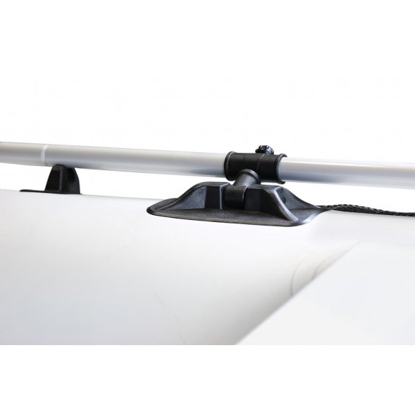 Stor gummibt 420cm | Fr 7 personer | Aluminiumdurk | Lyfco