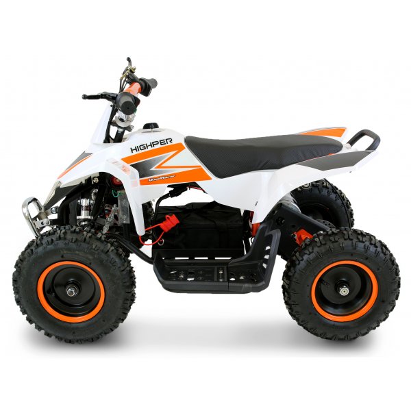 Mini El-ATV f�r barn - Vit