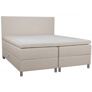 S�nggavel 180 cm i Beige Tyg � Elegant och Tidl�s Design