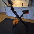 Kundbild Hopfällbar motionscykel med magnetmotstånd | Trekkrunner TD001X-1: Supernöjd,lätt att fälla i hop o...