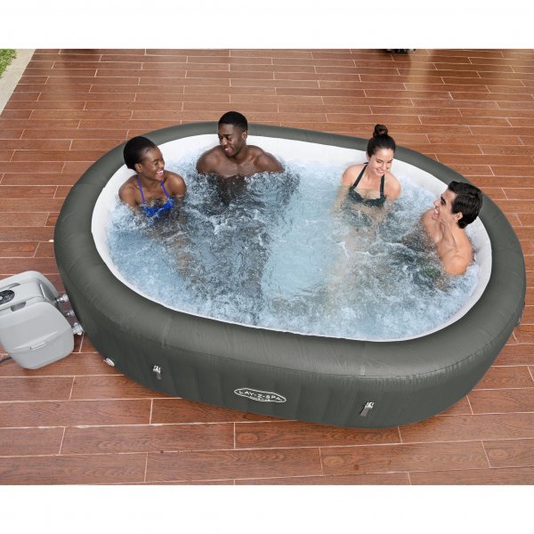 Lay-Z-Spa Mauritius AirJet | Bestway uppbl�sbart spabad 5-7 personer
