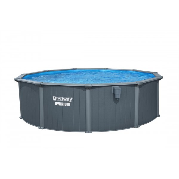 Bestway pool ovan mark Ø4,88m – 132cm djup | Hydrium™ Stålväggspool Set (561CU) Bestway pool ovan mark Ø4,88m – 132cm djup | Hydrium™ Stålväggspool Set (561CU)