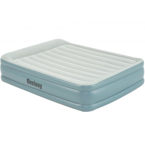 Tjock uppbl�sbar dubbels�ng med APP-styrning - Bestway Tritech Queen Airbed